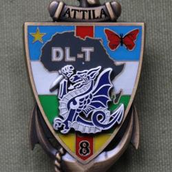 Insigne Parachutiste Opex Op&eacute;ration Sangaris 2013-2014- 8&egrave;me RPIMA