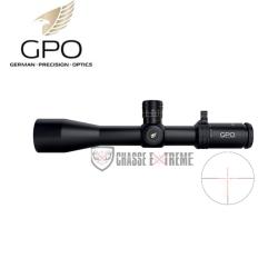 Lunette GPO Spectra 6x 4,5-27x50i  R&eacute;ticule LR Pro FFP (Mrad)