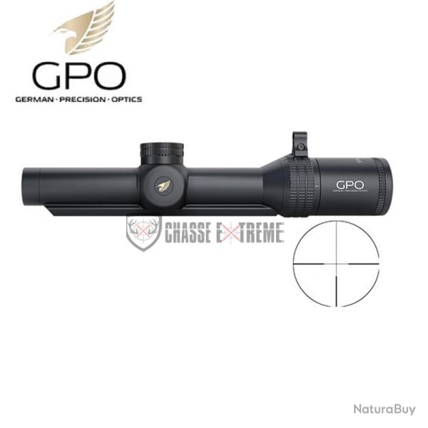Lunette Rail GPO Spectra 8X 1-8x24 R�ticule G4 IL SFP (Mrad)