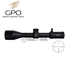 Lunette GPO Spectra 8X 2,5-20x50 R&eacute;ticule G4 IL SFP (Mrad)
