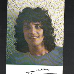 julien clerc carte com signature imprim&eacute;e path&eacute; marconi