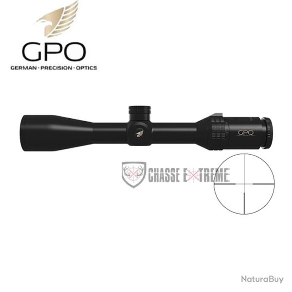 Lunette GPO Spectra 6X 2-12x50 R�ticule Fibre Optique G4 IL SFP (Mrad)