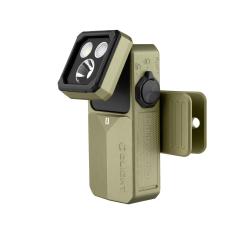 Olight Oclip 2 Ultra Vert Olive - Lampe clip EDC double axe, lumi&egrave;re rouge et UV