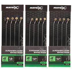 MATRIX X8 X-POWER CARP BAND RIGS 10CM MATRIX 0,23mm 14