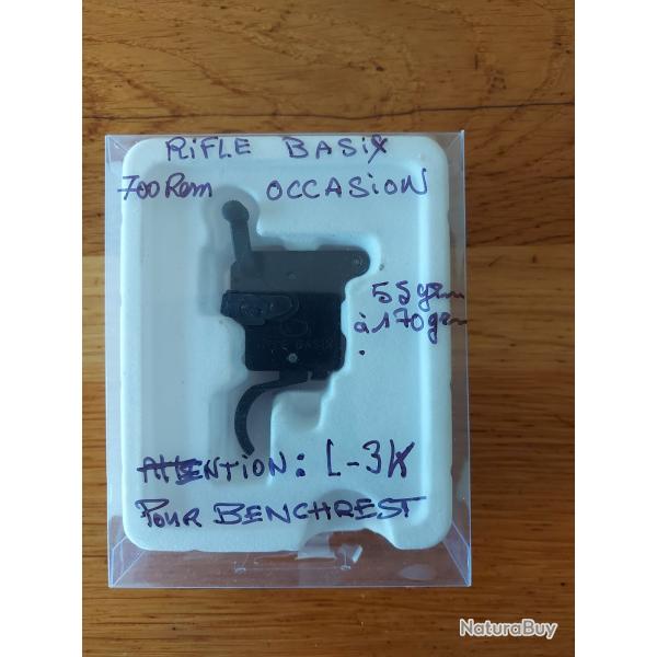 Bloc d�tente  d'occasion ,RIFLE BASIX (L-3K ) pour 700 remington. Bon �tat.