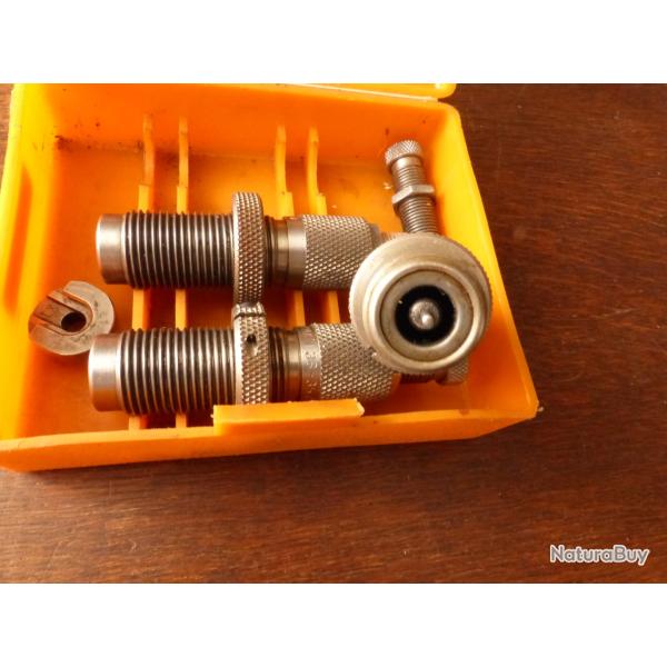 Jeu d'outils LYMAN  Calibre 38SP/357 Mag. Carbure  avec SH