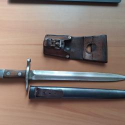 Ba&iuml;onnette Schmidt-Rubin K31 - 1� sans prix de r&eacute;serve !!
