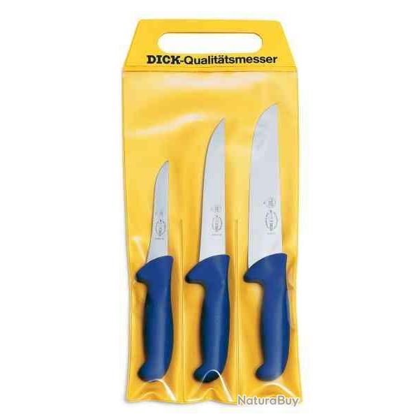 Dick ErgoGrip 8255900 Ensemble de couteaux 3 pcs