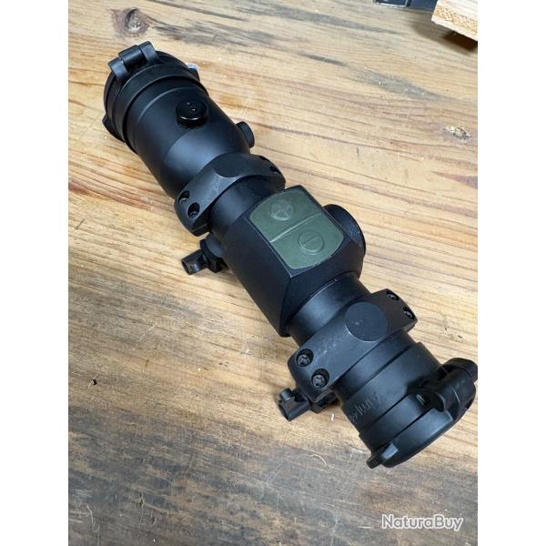 Ench�res Aimpoint H34S + montage pivot levier point rouge