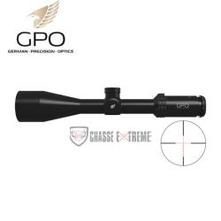 Lunette GPO Spectra 6X 3-18x56 R&eacute;ticule BR IL SFP (Mrad)