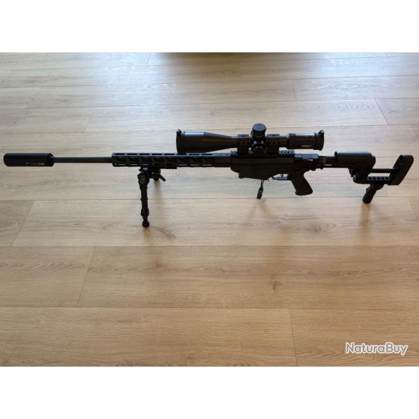 Pack complet Ruger Precision Rifle .308 Win + optique + rechargement complet � �tat irr�prochable