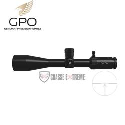 Lunette GPO Spectra 6x 4,5-27x50i R&eacute;ticule PLRi FFP (Mrad)
