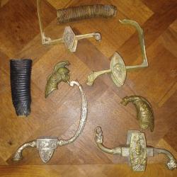 Fonderies gardes et calottes de sabres d officiers du 1er empire