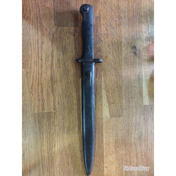 BA�ONNETTE SIAMOISE TYPE 45 - R.S. 121 - MAUSER - JAPON - AVEC FOURREAU