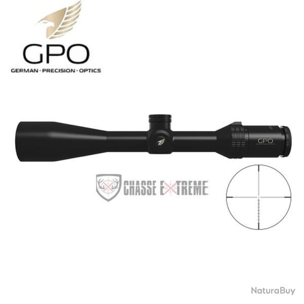 Lunette GPO Spectra 4X 4-16x50 R�ticule G4 Drop IL SFP (Mrad)