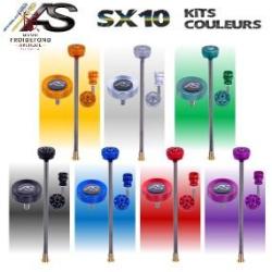 Kit couleur Viseur SX10 Recurve - Arc Systeme - Noir