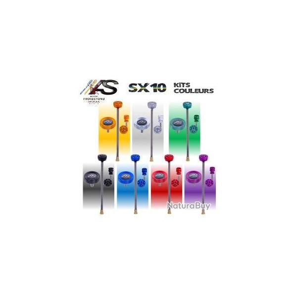 Kit couleur Viseur SX10 Recurve - Arc Systeme - Gris