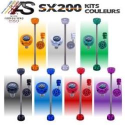 Kit couleur Viseur SX200 Recurve - Arc Systeme - Rouge