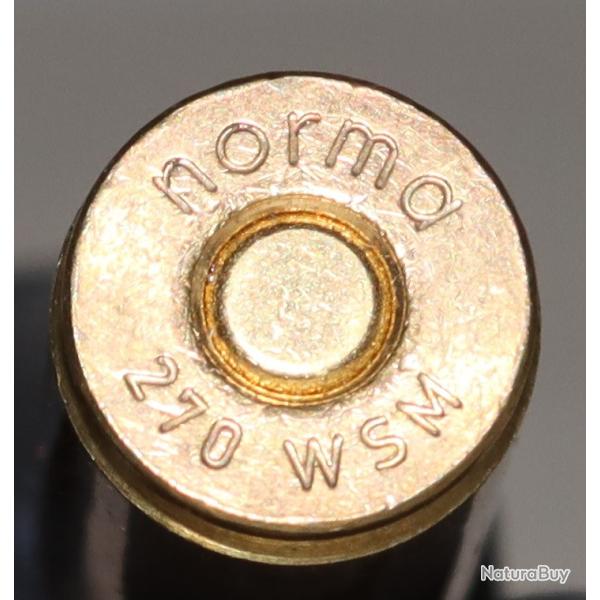 270 WSM   (Winchester Short Magnum)  4 cartouches