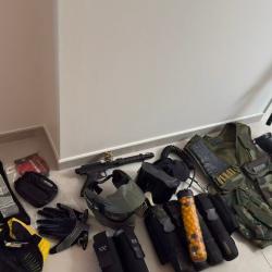 Pack paintball Tippman 98 M16 + PMI Tracer