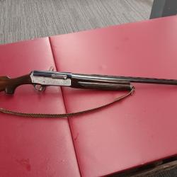 Fusil franchi arc cal 12/70 modele grav&eacute;