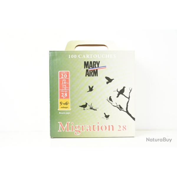 Pack de 100 Cartouches Mary Arm Migration cal 20