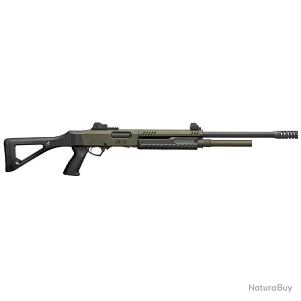 FUSIL A POMPE STF 12 PISTOL GRIP MIL SPEC OD GREEN CAL. 12/76 61CM - FABARM