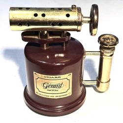 Ancien Briquet de Table, Forme Chalumeau "Cigars GERARD P&egrave;re et Fils "