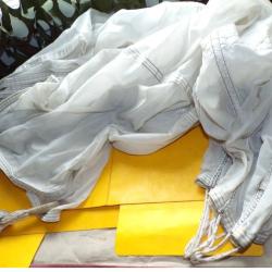 PARACHUTE DE LARGUAGE DE MATERIEL , LONGUEUR DE LA TOILE 90 CM , DIAMETRE DU PARACHUTE 180 CM , A NE