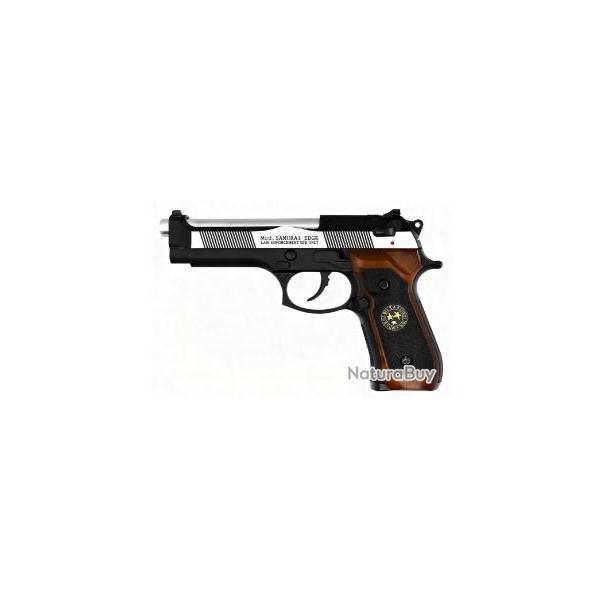 PISTOLET 6MM GAZ M9 BIOHAZARD 2T - AIRSOFT