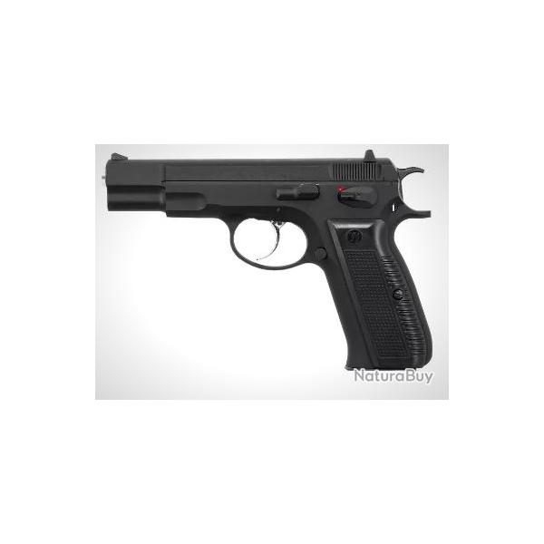 PISTOLET 6MM KJ75 GAZ METAL NOIR