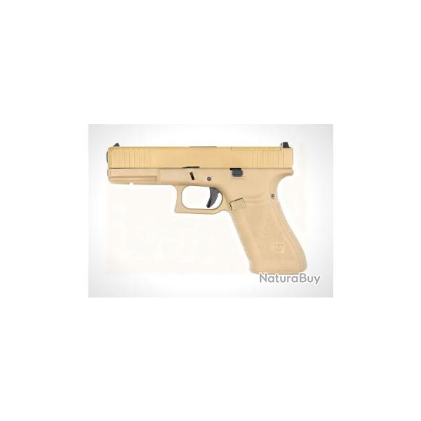 PISTOLET 6MM GAZ W17F GEN5 MOS TAN