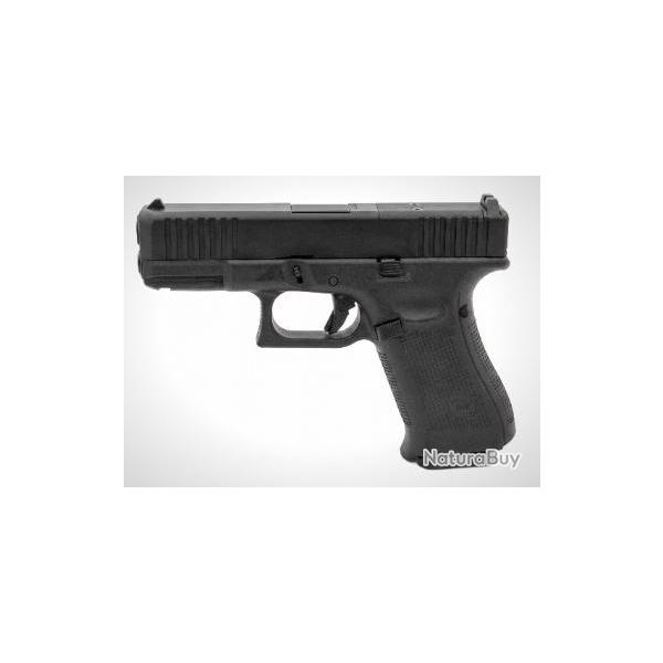 PISTOLET 6MM GAZ W19 GEN5 MOS NOIR