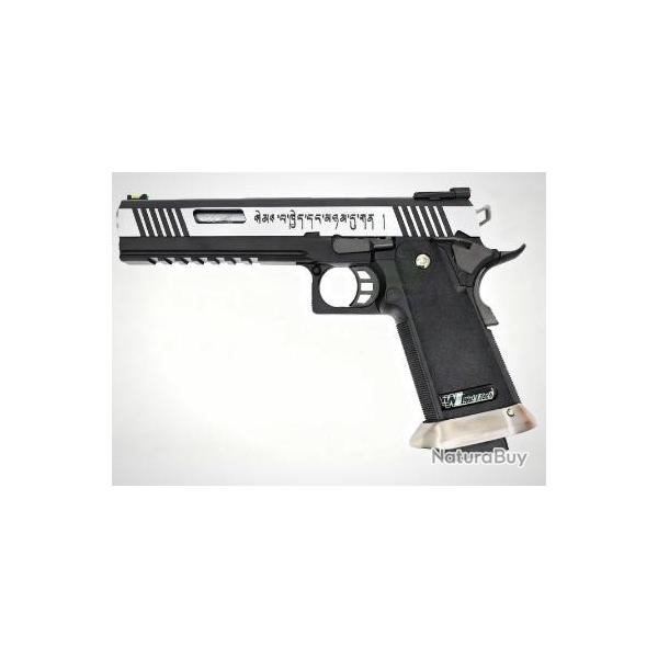 PISTOLET 6MM GAZ 6 IREX 2T SILVER