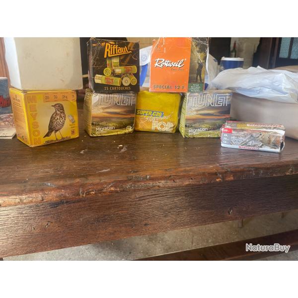 Lot calibre 20