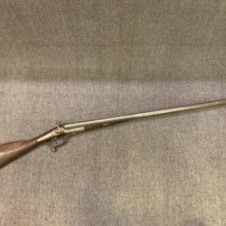 Fusil de chasse &agrave; chiens anglais calibre 12 &agrave; r&eacute;parer et restaurer