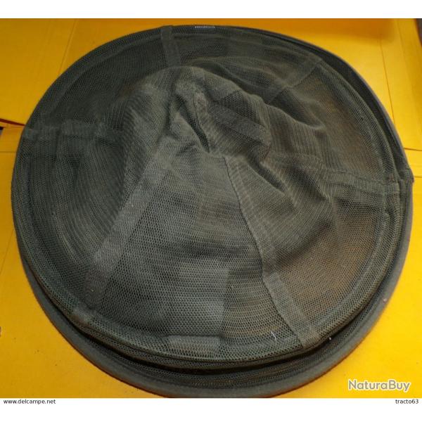 MOUSTIQUAIRE DE CASQUE  MILITAIRE DE L'ARMEE FRANCAISE, FABRICATION FRANCAISE , BON ETAT  VOIR PHOT