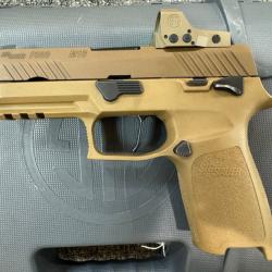 Sig Sauer P320 M18 cal 9x19mm + Romeo 1 Pro Coyote