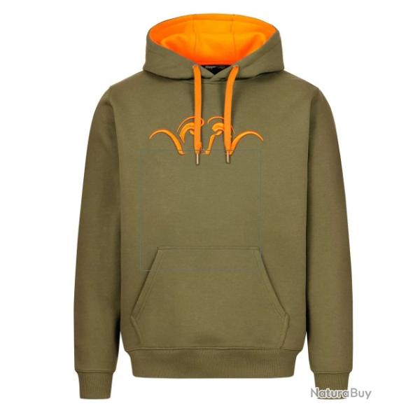 DESTOCK !!!  SWEAT BLASER HERREN HOODY 23 vert/orange