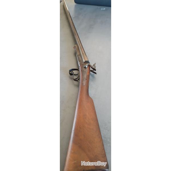 Fusil juxtapos� � broche (Type Lefaucheux) - Calibre 16 - Saint-�tienne - PI�CES AU M�ME NUM�RO-19