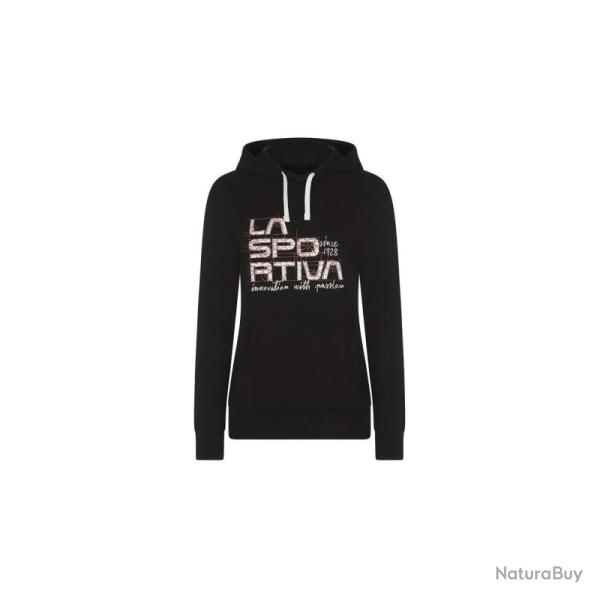 DESTOCK !!! La Sportiva PROJECT HOODY femme BLACK/WHITE