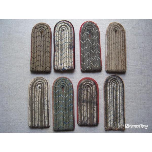 1 lot d'�paulette d�pareill�s allemande 1914 / 18 1gm 100 % original  x