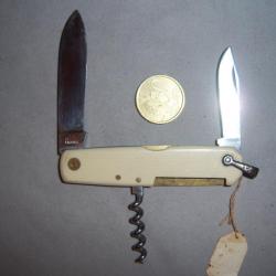 COUTEAU 41 GONON THIERS 1920 / IVOIRINE Corkscrew TIRE BOUCHONS