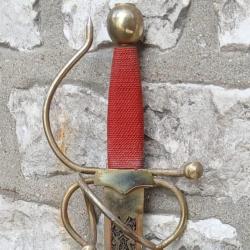 &eacute;p&eacute;e de collection "Colada del Cid" dor&eacute;e