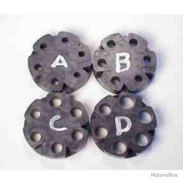 Disques de dosage Lee Charge Disks A B C D - 91961