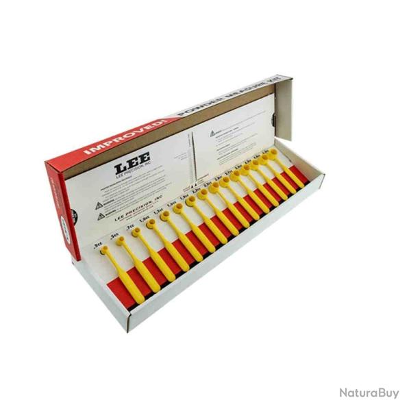 Jeu de dosettes Lee Powder Measure Dipper Kit - 90100