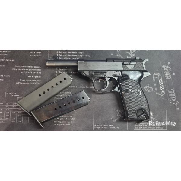 p38 alu 9x19 2 chargeurs