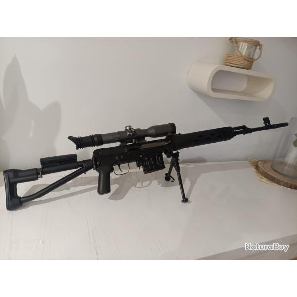 Rare Dragunov mod�le parachutiste ( crosse pliante)