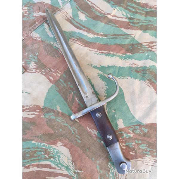 Ba�onnette turque mod�le 1890 modifi� en 1935 raccourcie ASFA empire ottoman ww1
