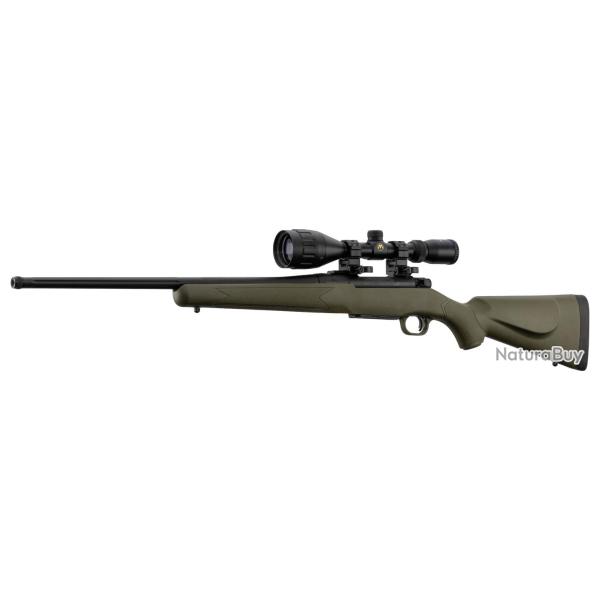 Pack Carabine Mossberg Patriot OD Green 3-9x40 - Cal. 270 Win
